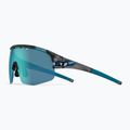 Tifosi Sledge Lite Clarion crystal smoke/clarion blue/ac red/clear cycling glasses 6