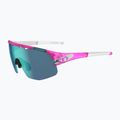 Tifosi Sledge Lite Clarion crystal pink/clarion blue/ac red/clear cycling glasses 7