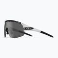 Tifosi Sledge Lite matte white/smoke/ac red/clear cycling glasses 9