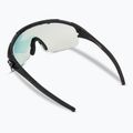 Tifosi Sledge Lite Fototec matte black/clarion red photochromic cycling glasses 2