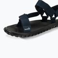 Gumbies Scrambler navy sandals 7