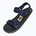 Gumbies Scrambler navy sandals 9