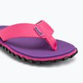 Gumbies Duckbill flip flops purple 7