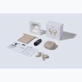 Shokz OpenFit beige wireless headphones 14