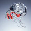Shokz OpenSwim Pro red wireless headphones 14