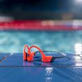 Shokz OpenSwim Pro red wireless headphones 19