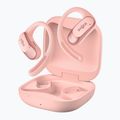 Shokz OpenFit Air pink wireless headphones 2