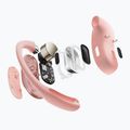 Shokz OpenFit Air pink wireless headphones 8