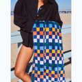 Slowtide Sundown Woven deep pacific towel 3