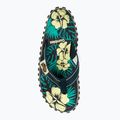 Gumbies Islander blue hibiscus flip flops 5