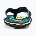 Gumbies Islander blue hibiscus flip flops 6