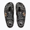 Gumbies Islander flip flops midnight black 8