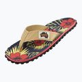 Gumbies Islander denim hibiscus flip flops 9