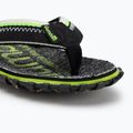 Gumbies Cairns lime flip flops 7