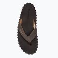 Gumbies Vegovert brown flip flops 5