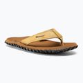 Gumbies Vegovert tan flip flops