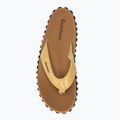 Gumbies Vegovert tan flip flops 5