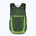 Children's hiking backpack Osprey Talon Jr 11 l green canopy