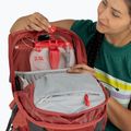 Osprey Tempest 22 l red pampas/coal grey women's hiking backpack 9