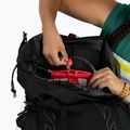 Women's trekking backpack Osprey Tempest 44 l black / coal grey 8