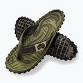 Gumbies Islander khaki flip flops 6