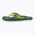Gumbies Islander lime hibiscus flip flops 2