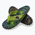 Gumbies Islander lime hibiscus flip flops 6