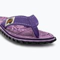 Gumbies Islander purple signature flip flops 7