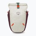 Urban backpack Osprey Transporter Roll Top 30 l mystery white/moody burgundy