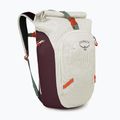 Urban backpack Osprey Transporter Roll Top 30 l mystery white/moody burgundy 2