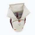 Urban backpack Osprey Transporter Roll Top 30 l mystery white/moody burgundy 4