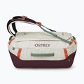 Travel bag Osprey Transporter Duffel 40 l mystery white/moody burgundy