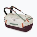 Travel bag Osprey Transporter Duffel 40 l mystery white/moody burgundy 2