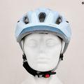 Children's bicycle helmet Alpina Carapax dove blue/grey matte 9