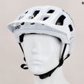 Bicycle helmet POC Tectal Race MIPS NFC hydrogen white/fluorescent orange avip 13