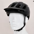 Bicycle helmet POC Axion uranium black/opal blue metallic/matt 13