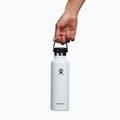 Hydro Flask Standard Flex 620 ml travel bottle white 5