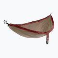 ENO SingleNest hiking hammock khaki/maroon