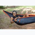 ENO SuperSub Ultralight charcoal/orange hiking hammock 13