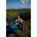 ENO SingleNest seafoam / navy hiking hammock 6