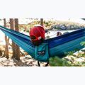 ENO SingleNest seafoam / navy hiking hammock 7