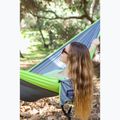 ENO SingleNest hiking hammock grey / chartreuse 7