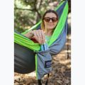 ENO SingleNest hiking hammock grey / chartreuse 8