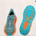 HOKA Speedgoat 5 men's running shoes green-orange 1123157-TMOR 12