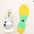 adidas The Total training shoes white and grey 22