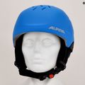 Children's ski helmets Alpina Pizi blue matt 11