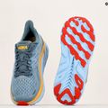 HOKA men's running shoes Clifton 8 light grey 1119393-GBMS 12