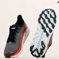 HOKA men's running shoes Clifton 8 grey 1119393-ACTL 16