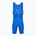 Men's Nike Grappler Elite Singlet suit royal/white 2