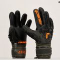 Reusch Attrakt Freegel Silver Finger Support Junior goalkeeper gloves black-green 5372030-5555 14
